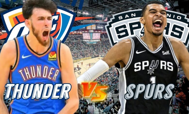 Oklahoma City Thunder vs San Antonio Spurs